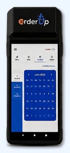 Order Up terminal preview 3